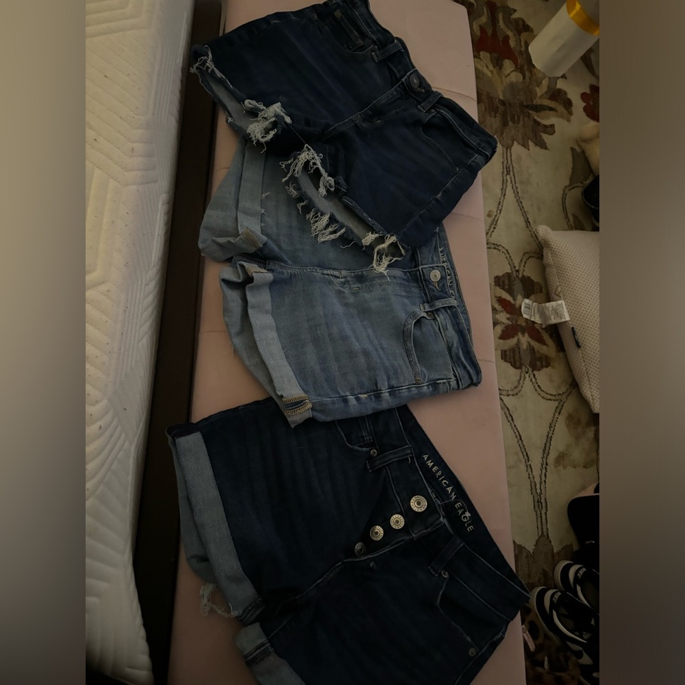 Lot of 3 pairs of American eagle shorts size 2